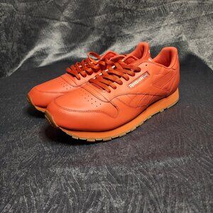 Reebok Classic Leather – Orange/Gum Sole – Size 15 US – NEW